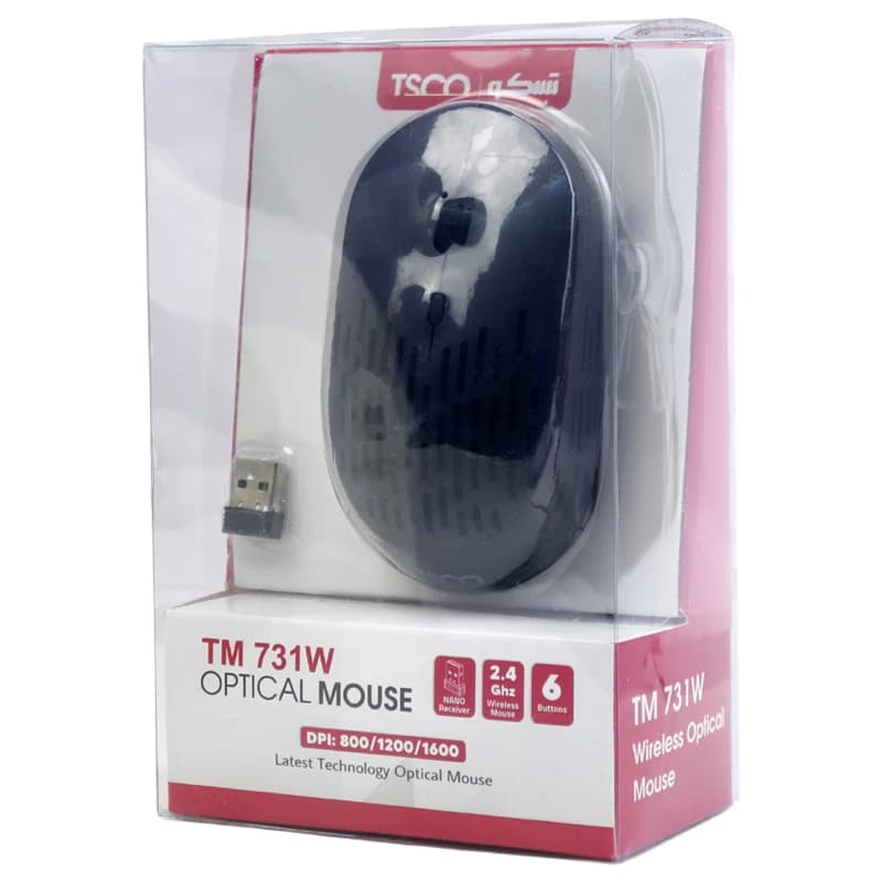 موس بی سیم تسکو TM731W — تصویر ۲