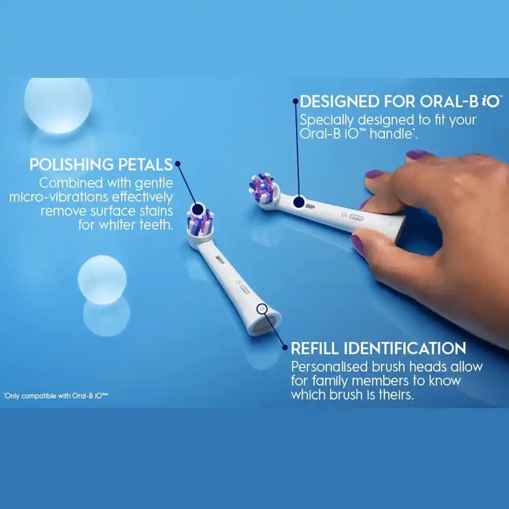 سَری مسواک برقی اورال-بی IO Radiant White — تصویر ۵