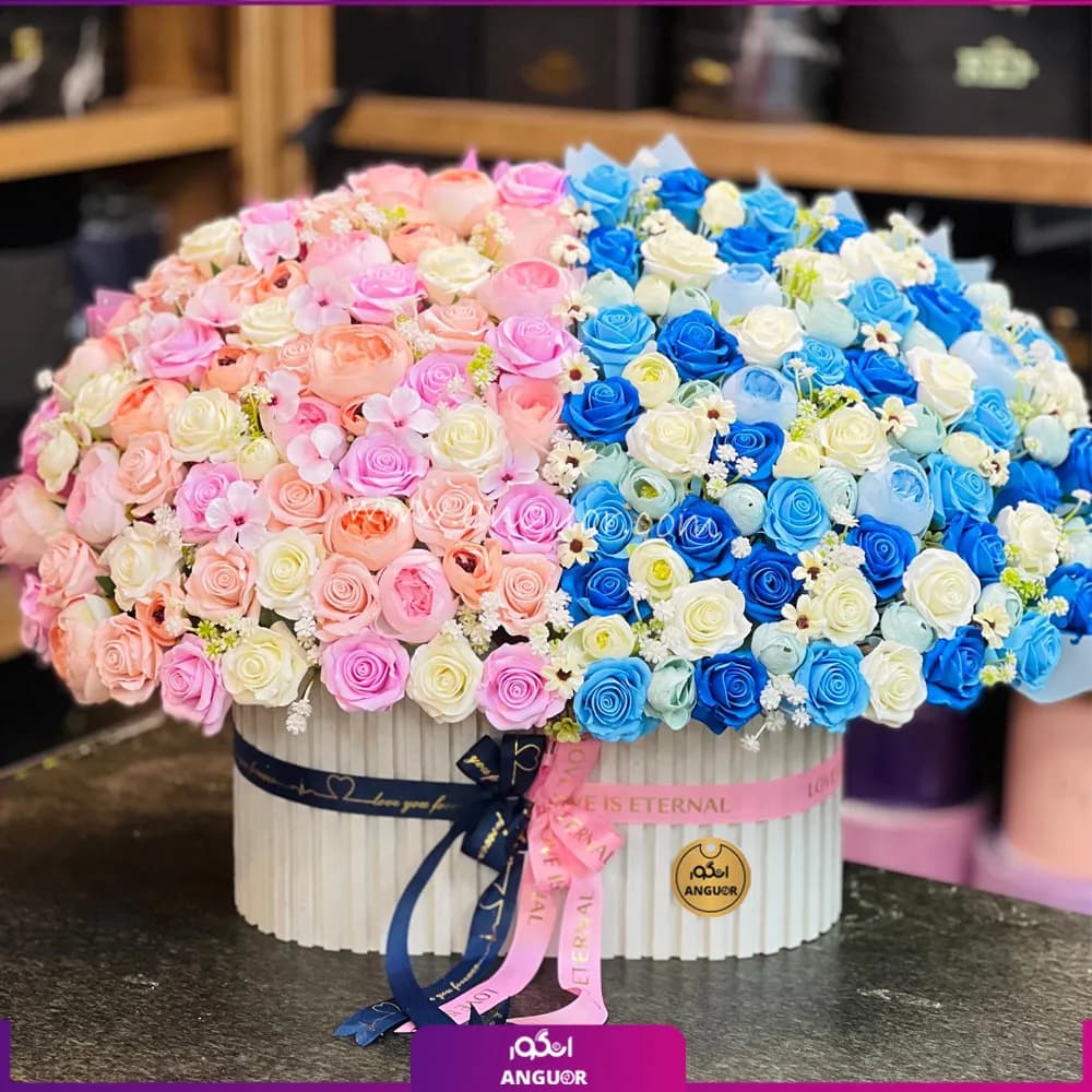 باکس گل مصنوعی بزرگ