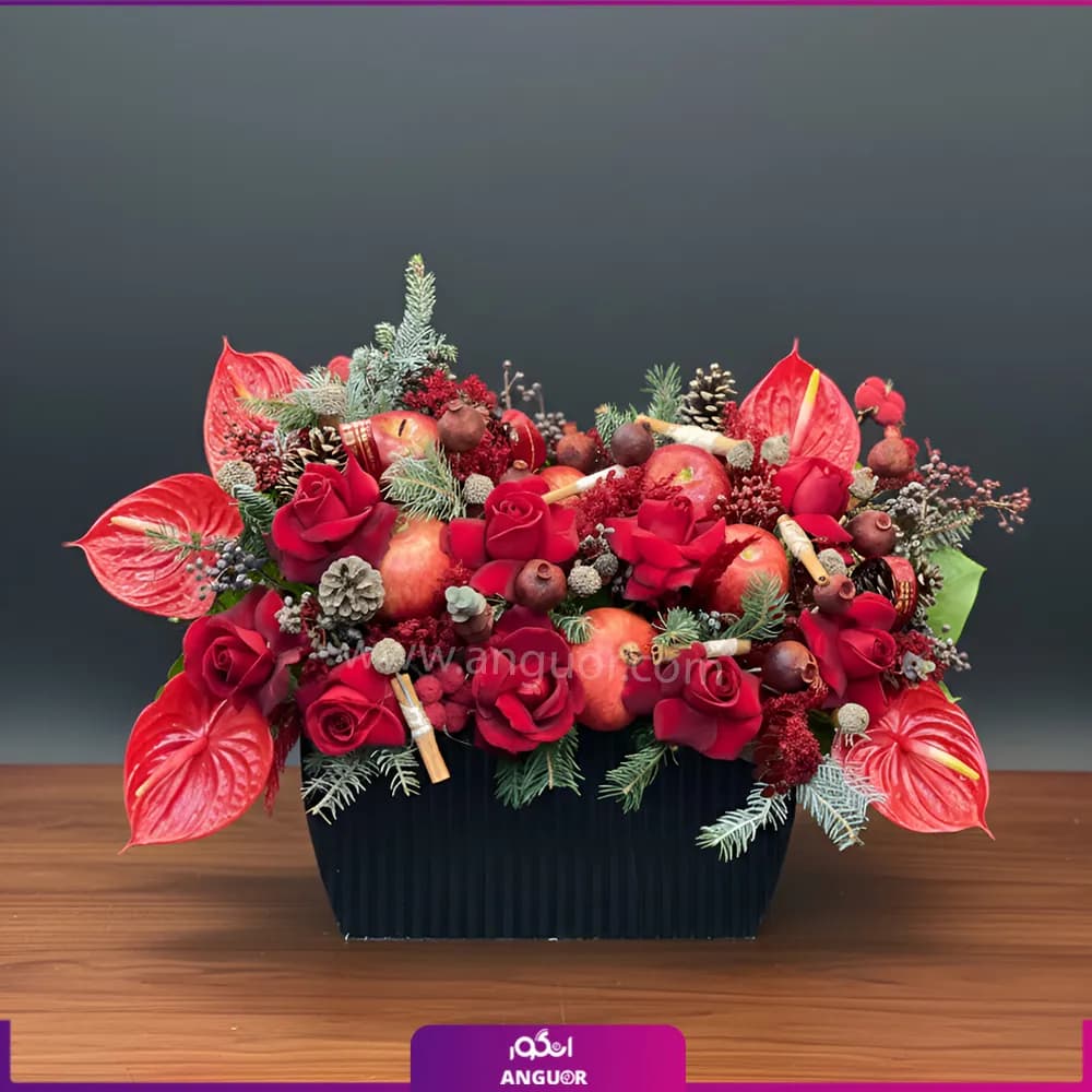 باکس گل مهرانه ی انار
