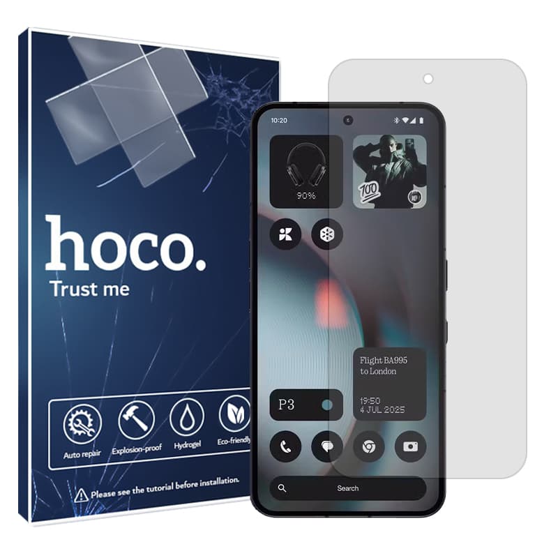 گلس ناتینگ Phone (3) مدل هیدروژلی شفاف برند هوکو