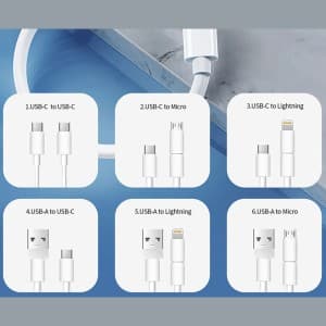 جعبه ذخیره سازی کابل شارژ چند منظوره کوتتسی مدل 87702 — تصویر ۳