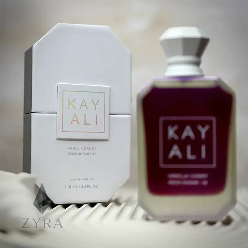 عطر کایالی ونیلا کندی راک شوگر 42 های کپی 100 میلی لیتر | Kayali Vanilla Candy Rock Sugar 42 — تصویر ۳