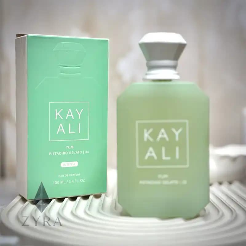 عطر کایالی یام پیستاشیو جلاتو 33 های کپی 100 میلی لیتر | Kayali Yum Pistachio Gelato 33 — تصویر ۳