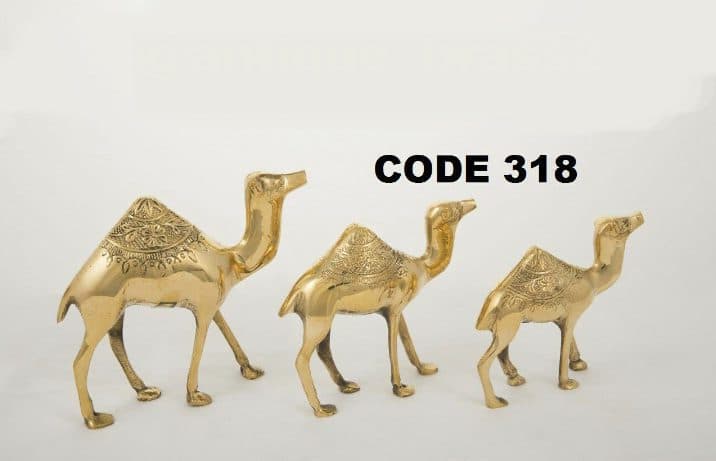 ست شتر برنجی کد ۳۱۸