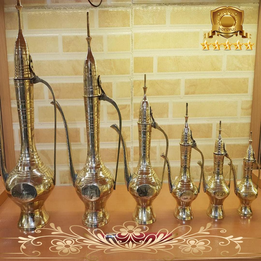 آفتابه برنجی کد ۱۲۰۰