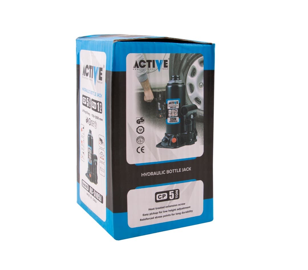 جک هیدرولیک روغنی 5تن اکتیو AC-5105J — تصویر ۷