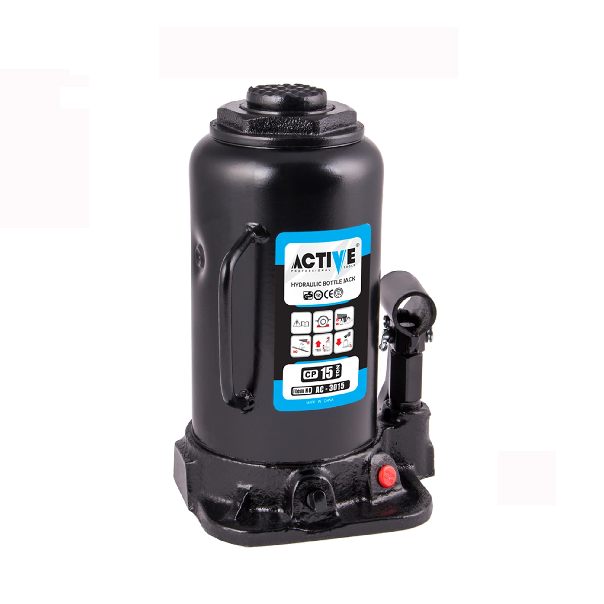 جک هیدرولیک روغنی 15تن اکتیو AC-3015 — تصویر ۵