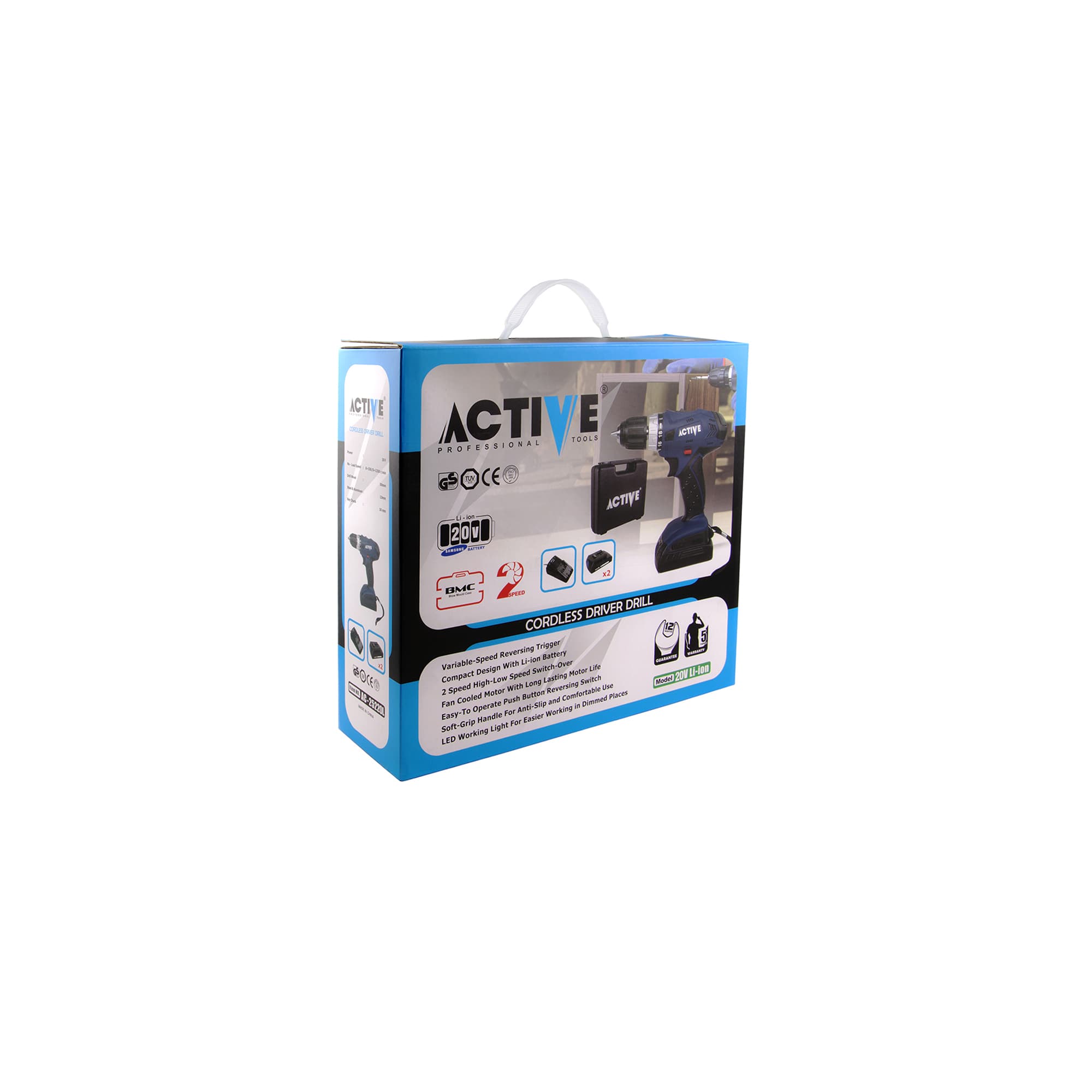 دریل اکتیو تولز مدل AC-25220L — تصویر ۲