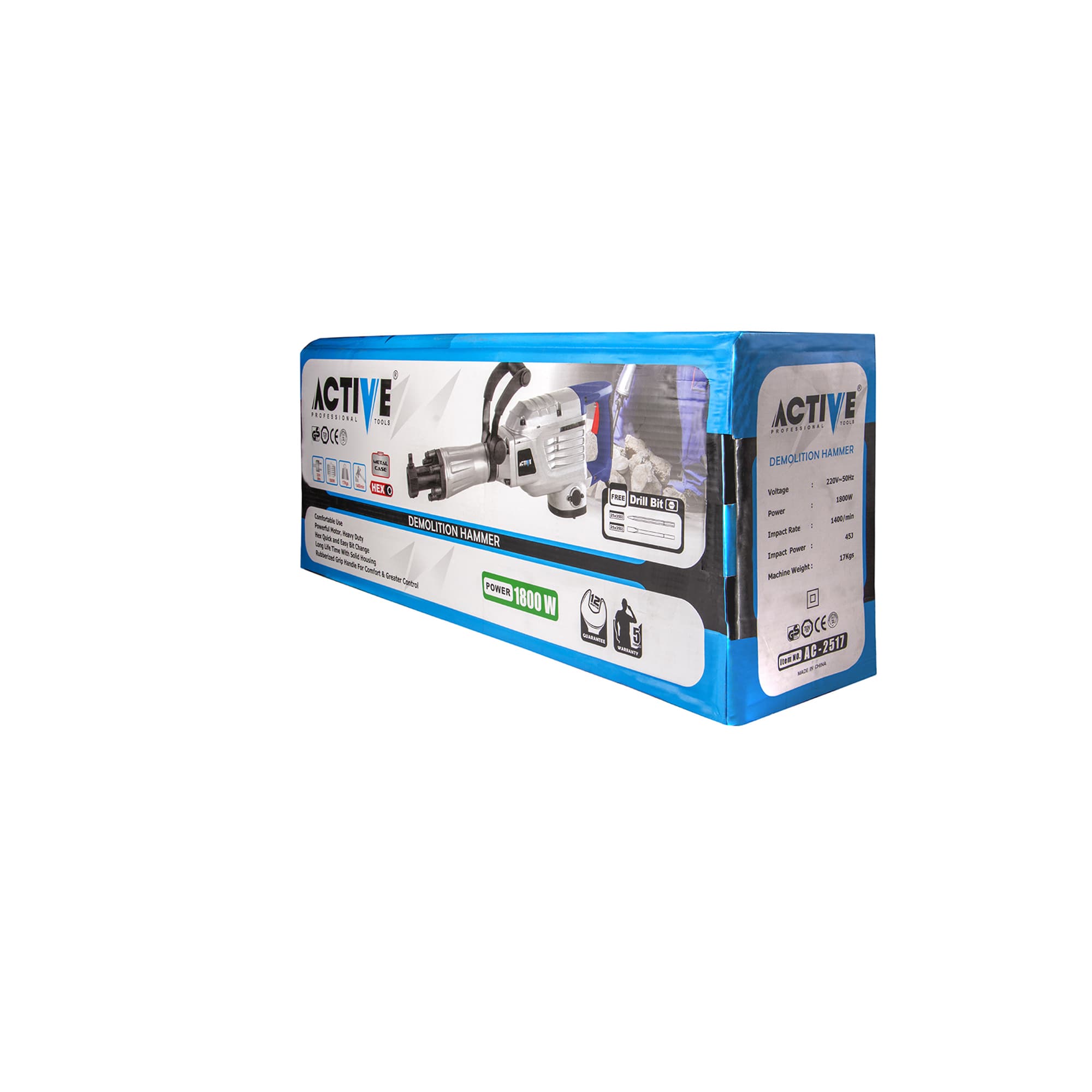 چکش تخریب اکتیو تولز مدل AC- 2517 — تصویر ۲