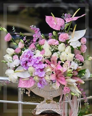 گلفروشی نزدیک کافه ویونا سعادت آباد