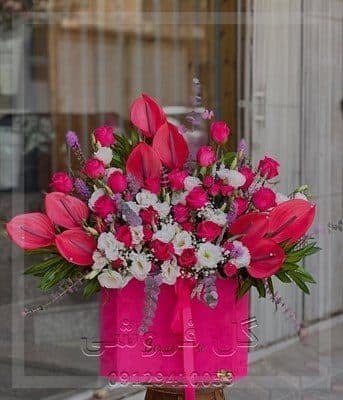 گلفروشی نزدیک رستوران گوزن سعادت آباد
