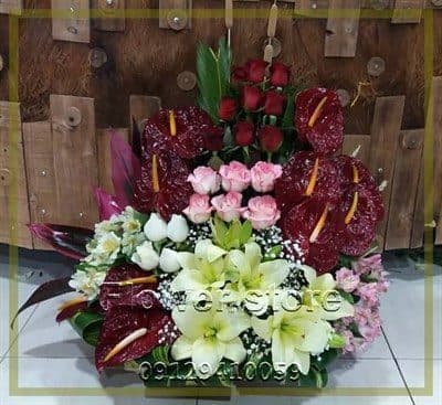 گلفروشی نزدیک املاک سعادت آباد