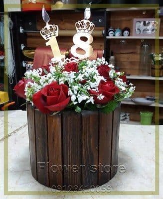 گلفروشی نزدیک هتل در سعادت آباد
