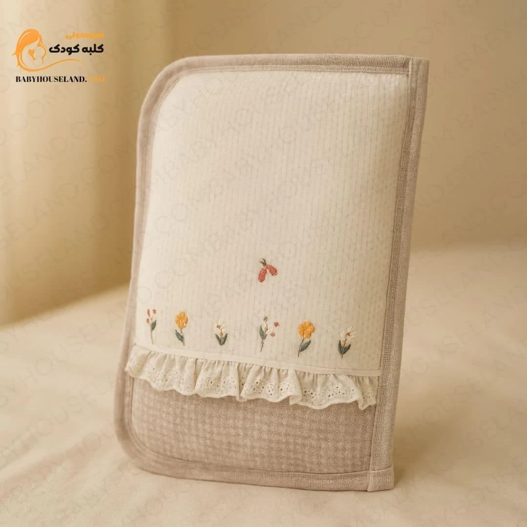 سرویس خواب ۳تیکه طرح گل ساده gaye — تصویر ۸