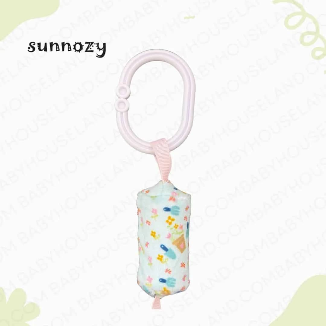 اویز کریر پروانه و گل پولشی موزیکال sunnozy snty76-c — تصویر ۲