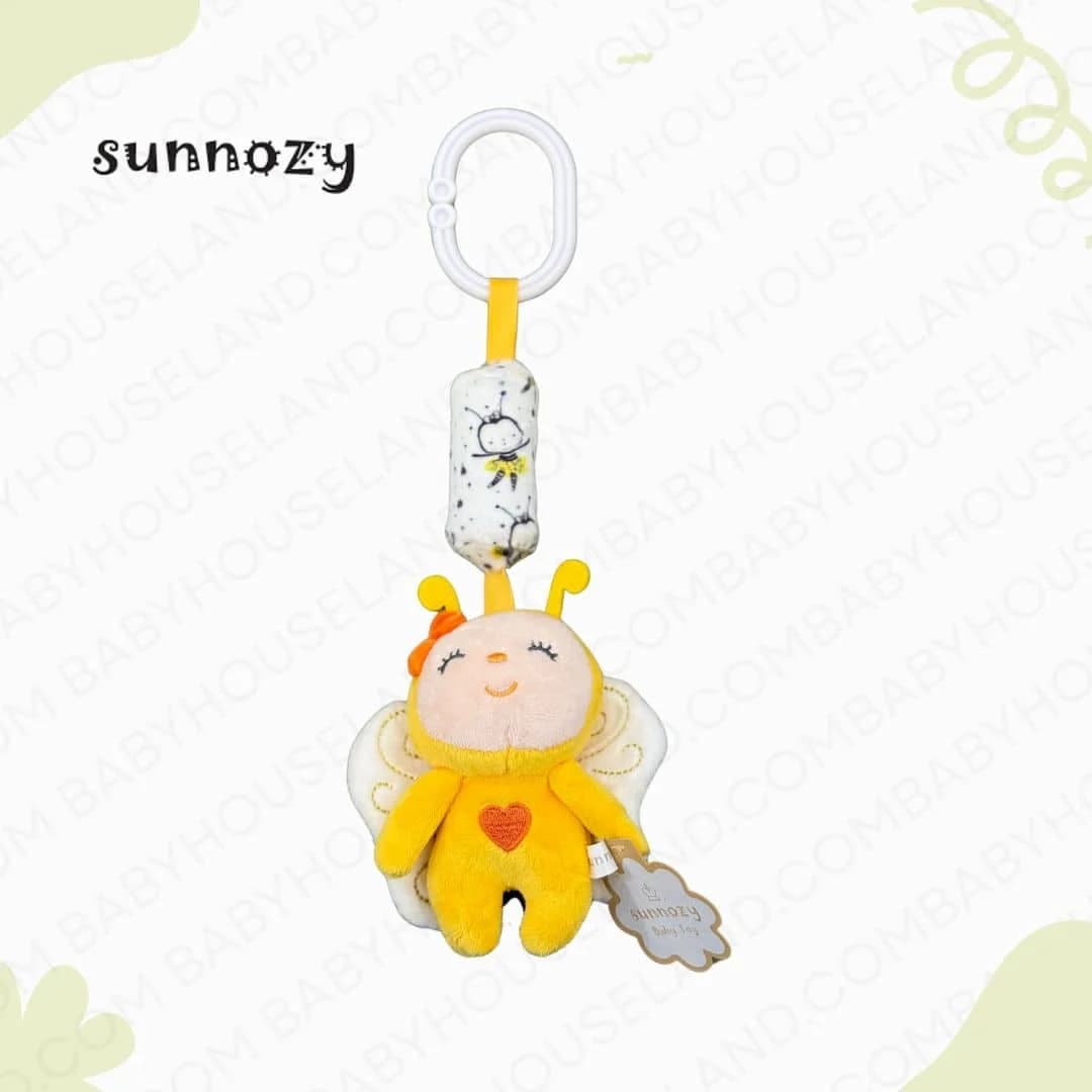 اویز کریر پروانه و گل پولشی موزیکال sunnozy snty76-c — تصویر ۴