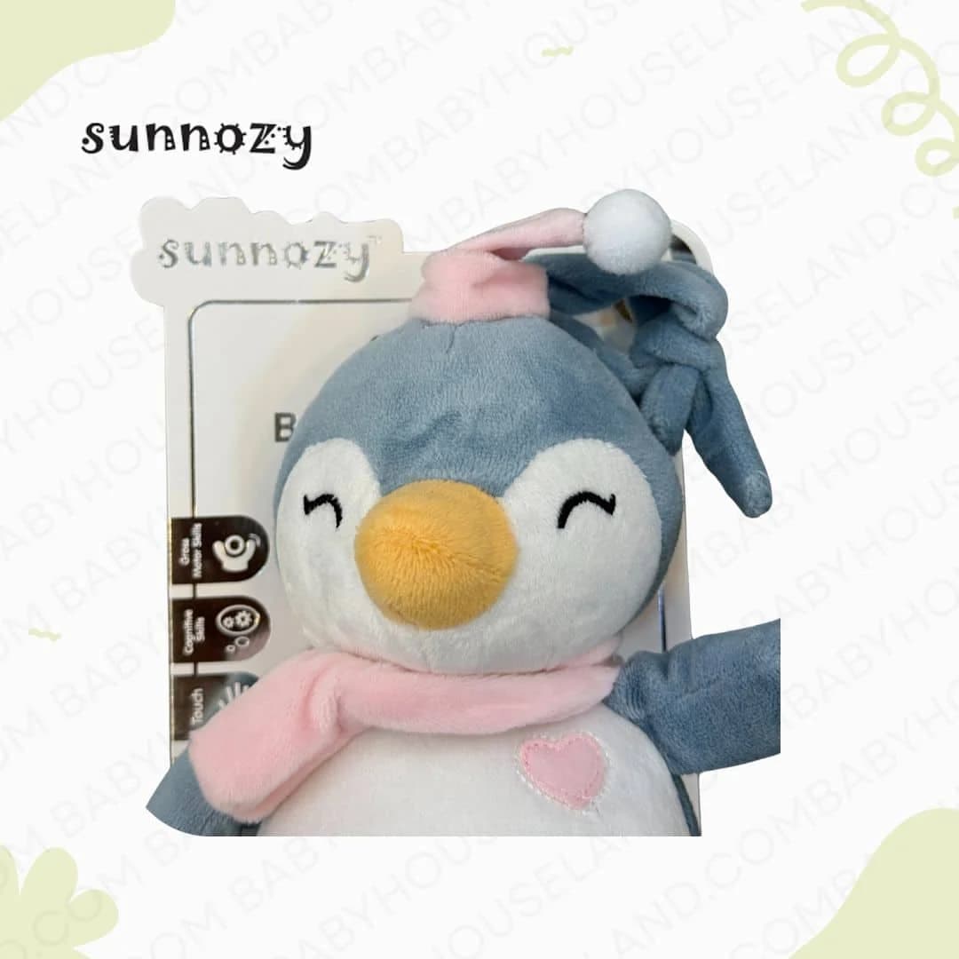 عروسک پنگوئن پولشی نخ کش موزیکال sunnozy snty55-p — تصویر ۲