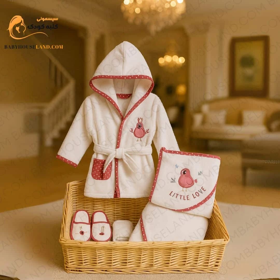 پک حوله ۴تیکه طرح پنگوئن Biorganic 66366 — تصویر ۲