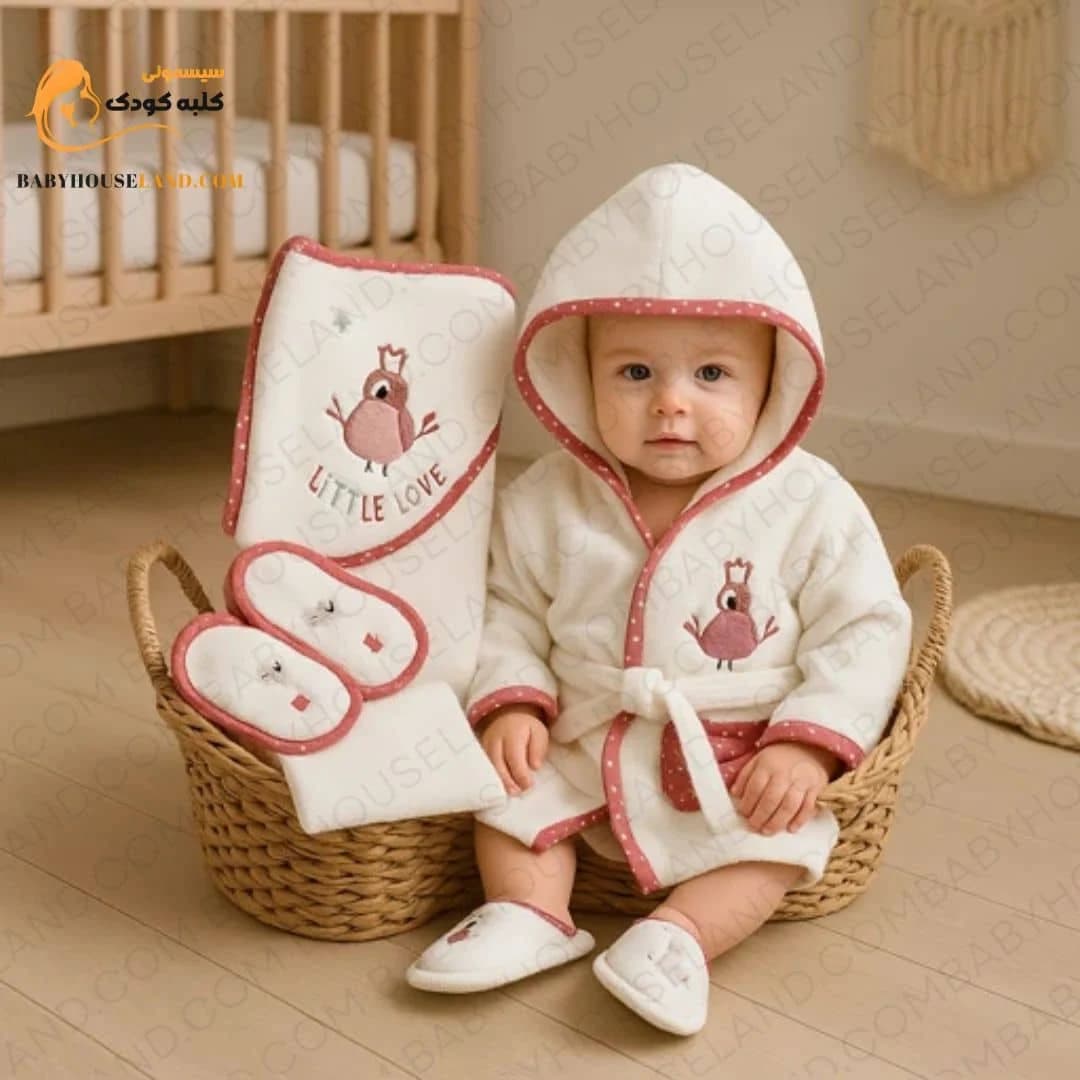 پک حوله ۴تیکه طرح پنگوئن Biorganic 66366