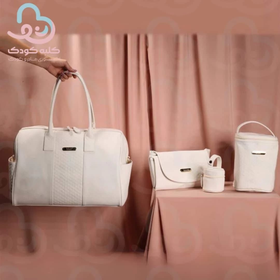 ست مراقبت مادر و نوزاد چرم مدل گایا ۳ تکه 7240 — تصویر ۵