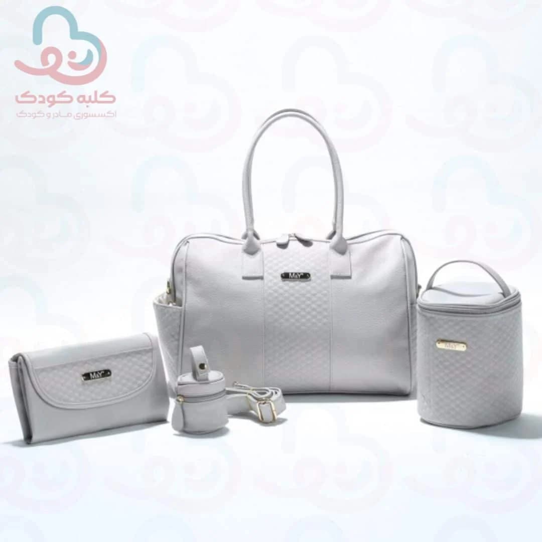 ست مراقبت مادر و نوزاد چرم مدل گایا ۳ تکه 7240 — تصویر ۲