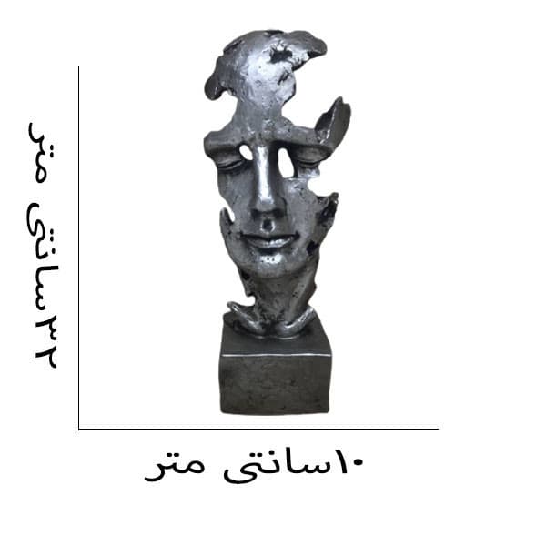 مجسمه مدل رخ اندیشه کد S101 — تصویر ۲