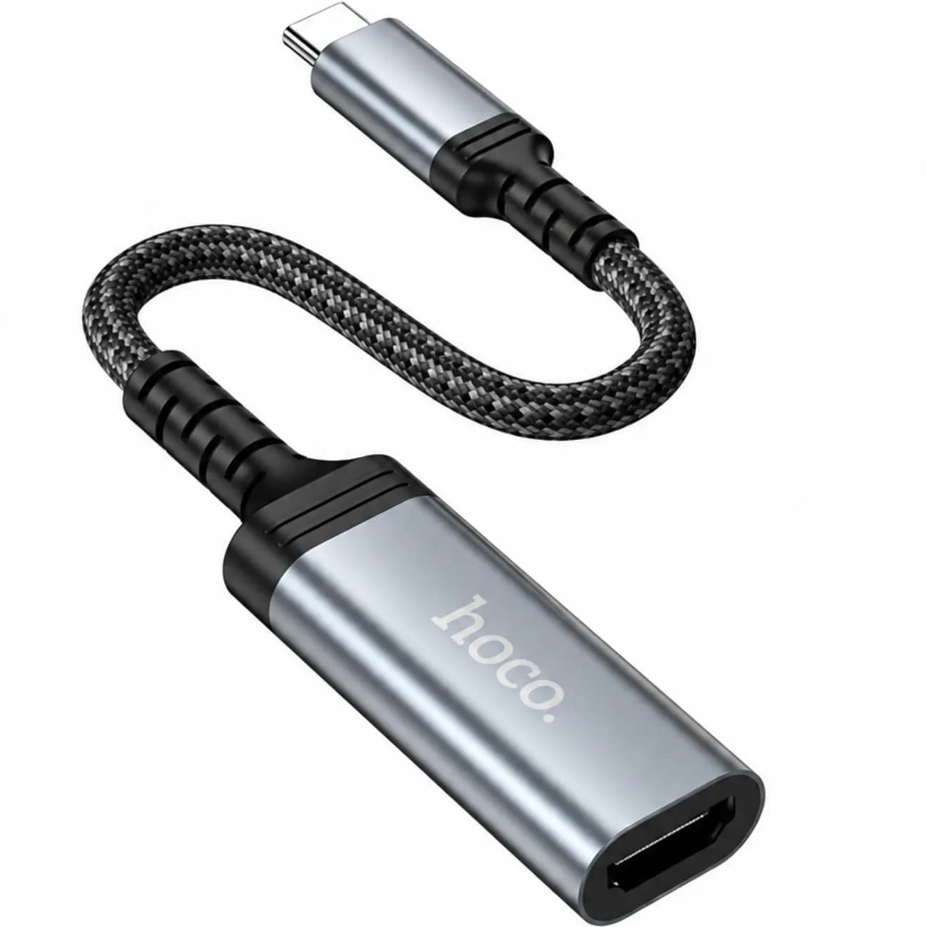 کابل تبدیل تایپ سی به HDMI هوکو Hoco مدل UA43A با پشتیبانی 4K — تصویر ۷