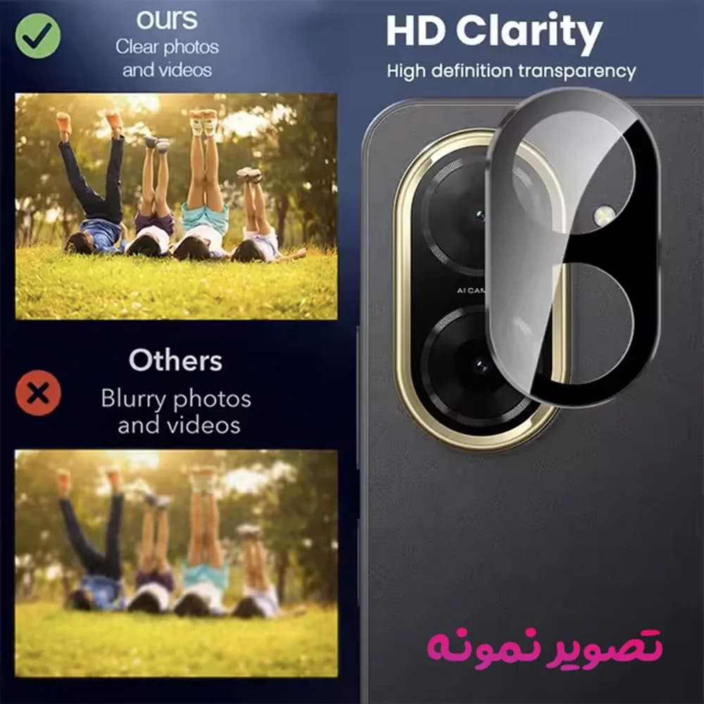 محافظ لنز Poco C71 مدل 3D — تصویر ۲