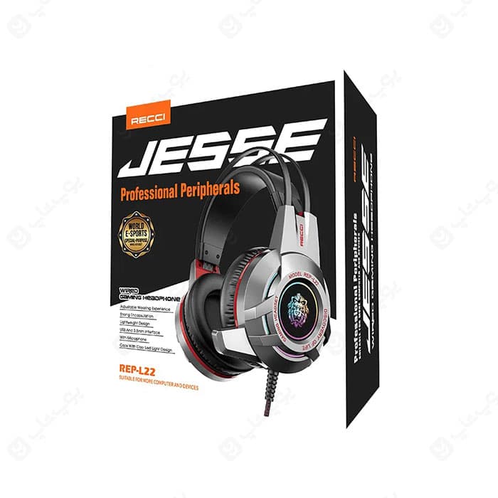 هدست گیمینگ سیمی رسی مدل REP-L22 — تصویر ۸