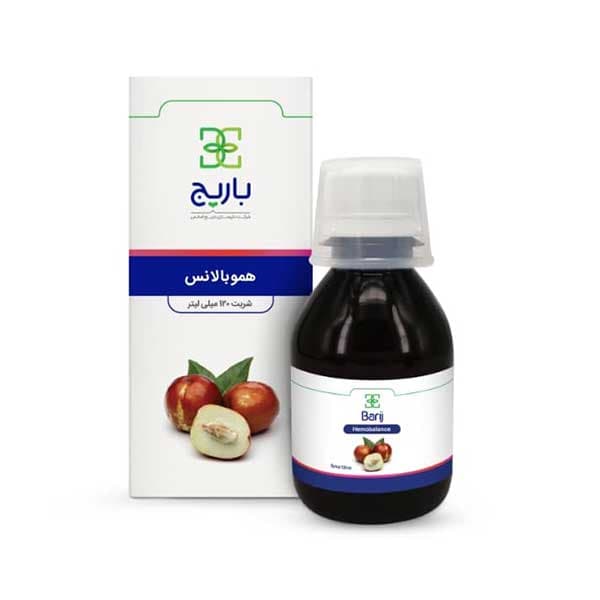 شربت هموبالانس عناب باریج 120 میلی لیتر