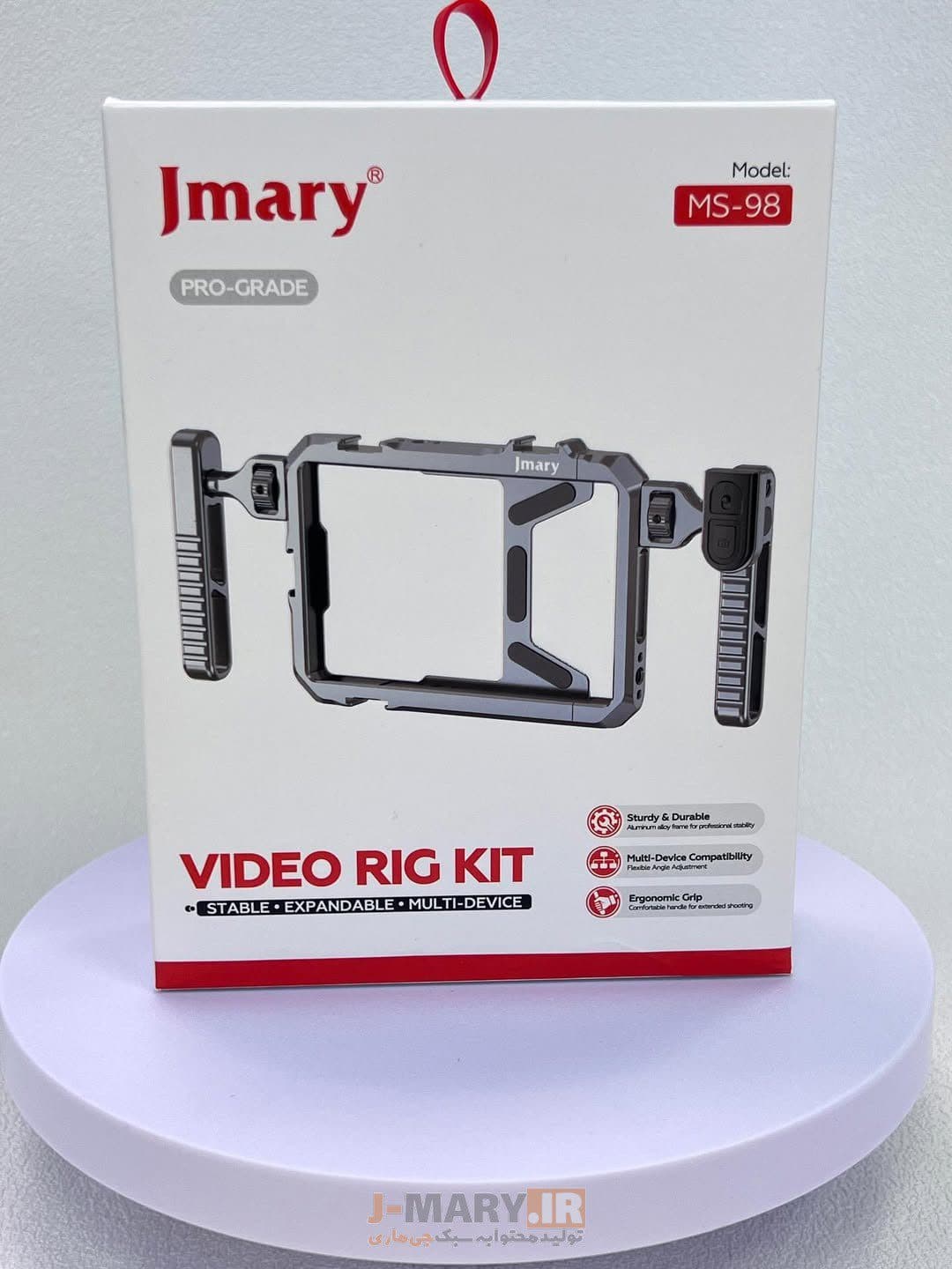 کیج نگهدارنده موبایل جی ماری مدل Jmary MS-98 ویدئو ریگ + هدیه — تصویر ۳