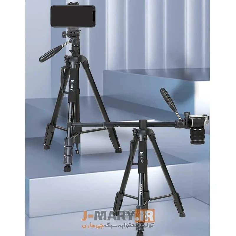 سه پایه جیماری مدل Jmary KP-2294 تی شو حرفه ای +🎁هدیه mo — تصویر ۶