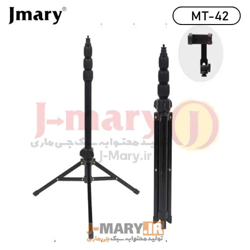 سه پایه موبایل جیماری مدل Jmary MT-42+🎁هدیه — تصویر ۴
