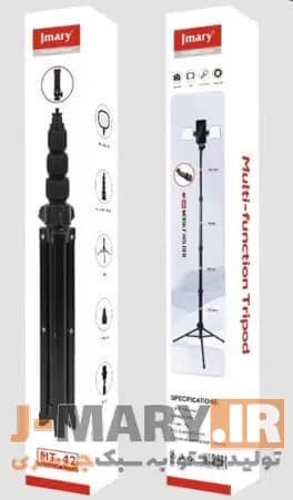 سه پایه موبایل جیماری مدل Jmary MT-42+🎁هدیه — تصویر ۲