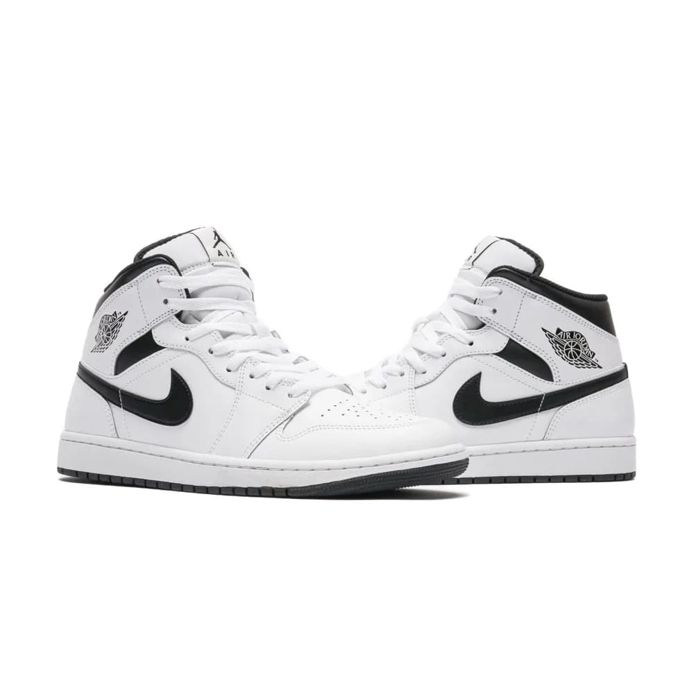 کتونی Nike مدل Jordan 1 Mid Reverse Panda – DQ8426-132 — تصویر ۳