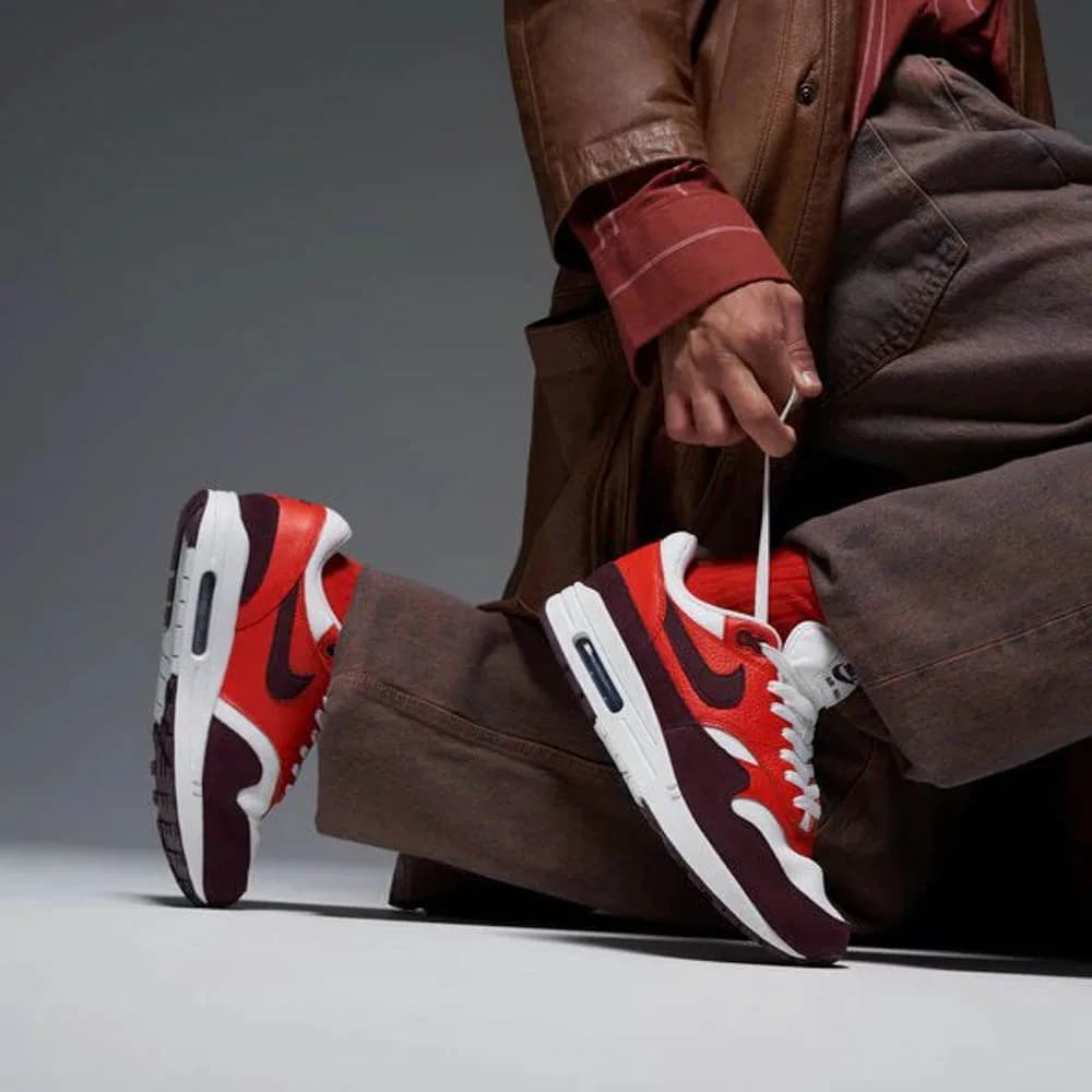کتونی Nike مدل Air Max 1 Burgundy Crush – FN6952-102 — تصویر ۵
