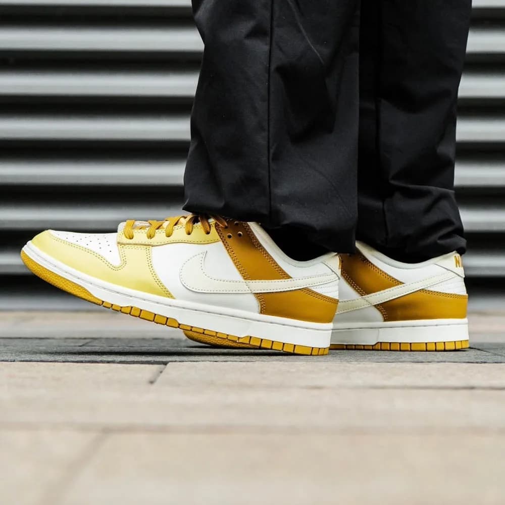 کتونی Nike مدل Dunk Low Retro Bronzine – FZ4042-716 — تصویر ۸