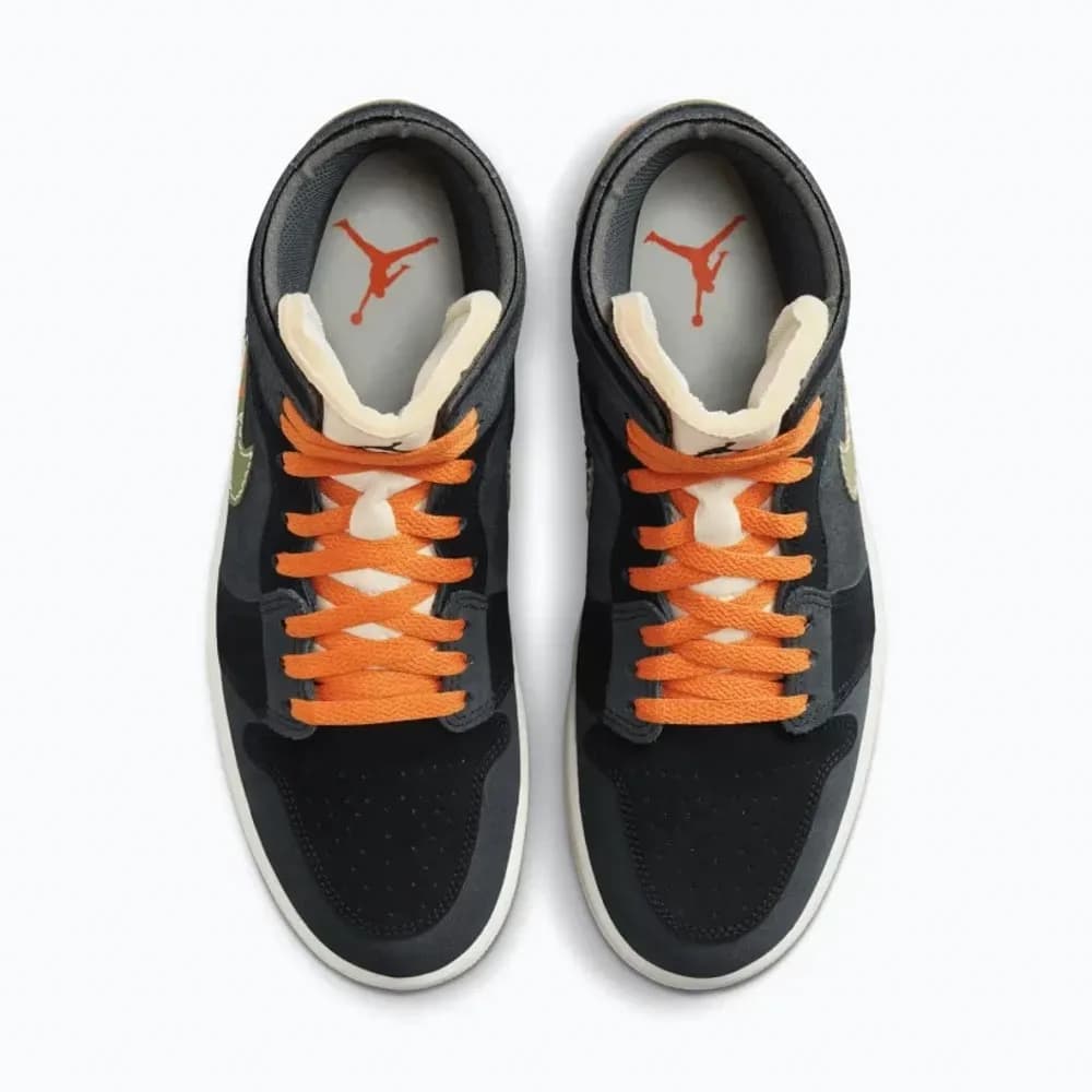 کتونی Nike مدل Jordan 1 Mid SE Craft Halloween – FD6817-003 — تصویر ۶