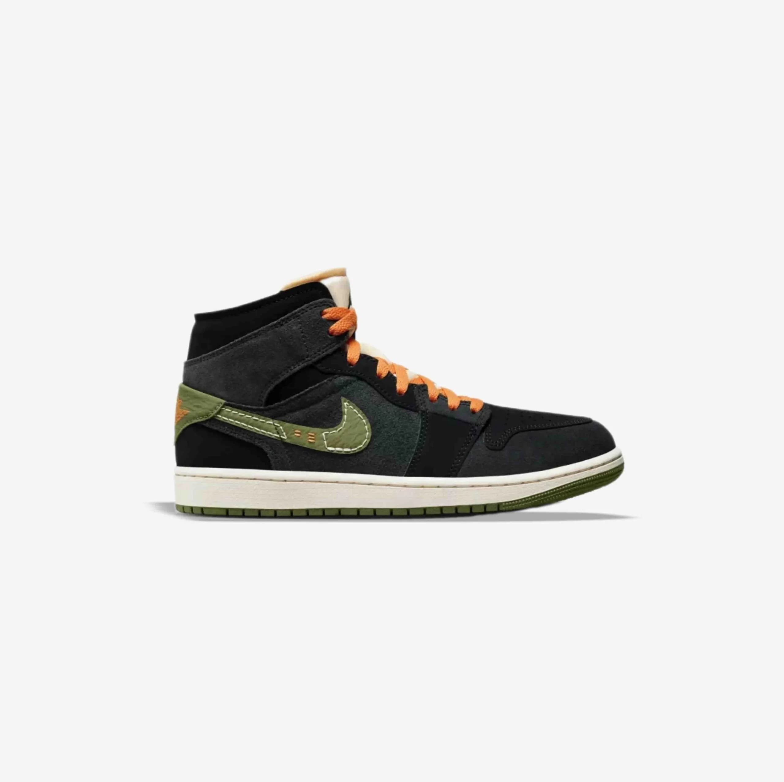 کتونی Nike مدل Jordan 1 Mid SE Craft Halloween – FD6817-003