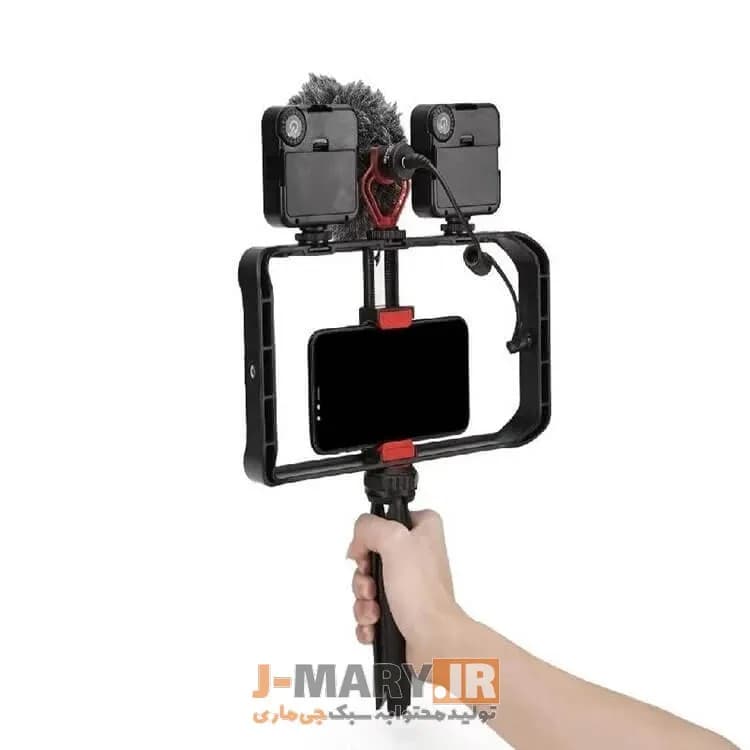 سه پایه جیماری مدل Jmary MT-33 کیت ریگ ویدئویی + هدیه — تصویر ۶