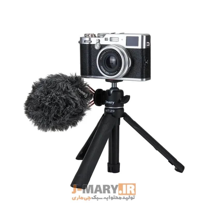 سه پایه جی ماری رومیزی مدل Jmary MT-27 سلفی +🎁هدیه — تصویر ۲
