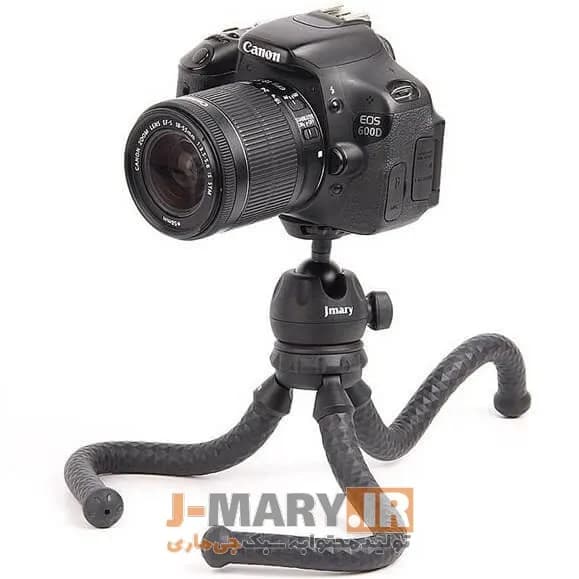 سه پایه رومیزی جی ماری مدل Jmary MT-25 انعطاف پذیر + هدیه — تصویر ۲