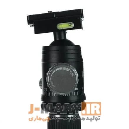 سه پایه حرفه ای جی ماری مدل Jmary KT255+NB36 + هدیه — تصویر ۴