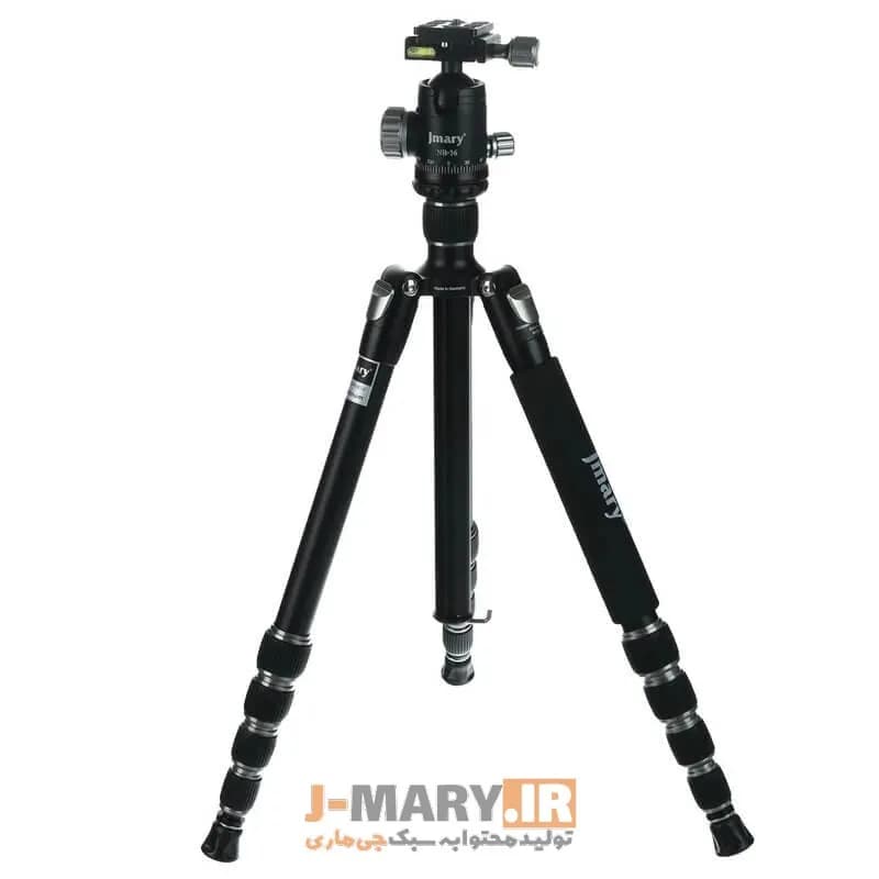 سه پایه حرفه ای جی ماری مدل Jmary KT255+NB36 + هدیه — تصویر ۲