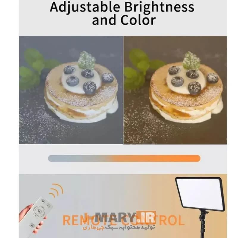 نور ثابت جی ماری مدل Jmary FM-17RS پنل ال ای دی +🎁هدیه — تصویر ۸