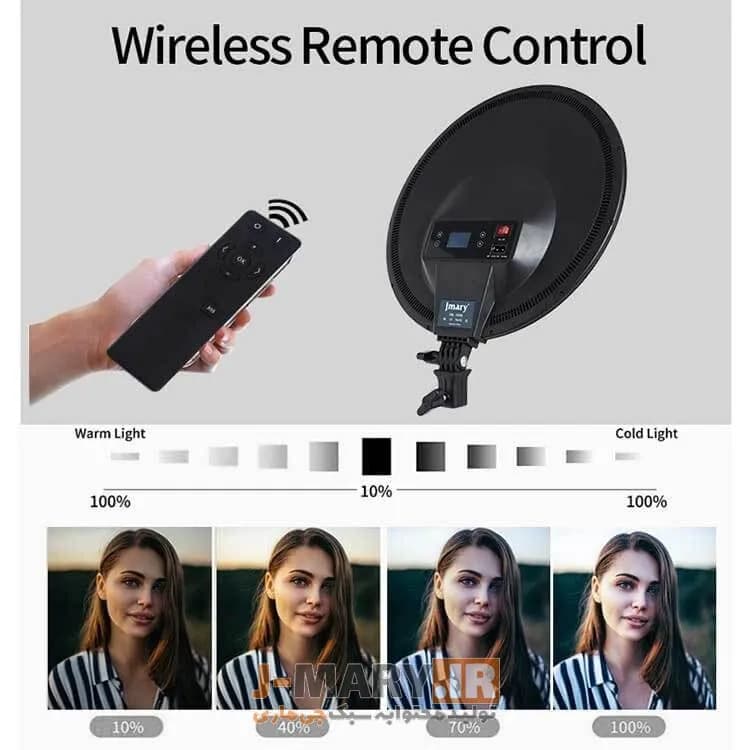 سافت لایت جی ماری مدل Jmary FM-15RS لایو رکورد +🎁هدیه — تصویر ۳