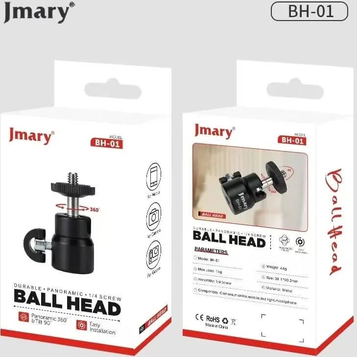بال هد جی ماری مدل Jmary BH-02 360 درجه +🎁هدیه — تصویر ۲