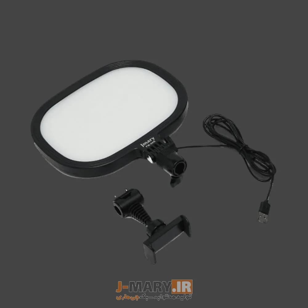 سافت لایت جی ماری مدل Jmary FM-58R نه اینچی با گیره + هدیه — تصویر ۳