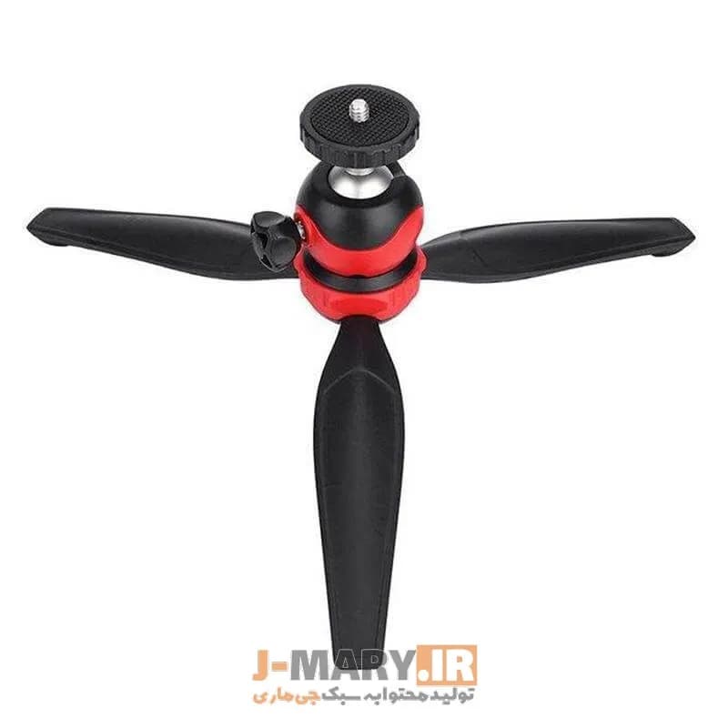 سه پایه دوربین جی ماری مدل Jmary MT-20 +🎁هدیه — تصویر ۳